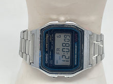 Load image into Gallery viewer, Casio WR A158W Unisex Silver-Tone Watch (NCL)
