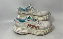 Load image into Gallery viewer, Hoka One One Womens Bondi 8 1127952 FTRS White Lace-Up Sneakers Shoes Size 7.5B
