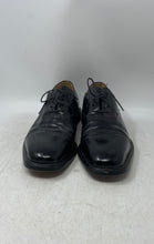 Load image into Gallery viewer, Johnston &amp; Murphy Mens Domani Black Leather Lace-Up Oxford Dress Shoes Size 11 N
