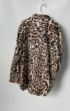 Load image into Gallery viewer, INC International Concepts Mens Brown Animal Print Button-Up Shirt Size XXL
