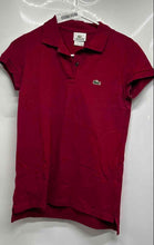 Load image into Gallery viewer, Lacoste Mens Red Short Sleeve Collared Pullover Polo Shirt Size 38
