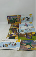 Load image into Gallery viewer, Lot Of 9 Pcs Multicolor Lego Creator Various Instruction Manuals Books
