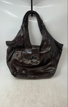 Load image into Gallery viewer, Elliott Lucca Womens Brown Leather Inner Pockets Shoulder Strap Hobo Handbag
