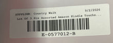 Load image into Gallery viewer, Lot Of 3 Pcs Assorted Amazon Kindle Touchscreen Tablets Not Tested For Parts
