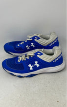 Load image into Gallery viewer, Under Armour Mens Yard Trainer 3021935-400 Blue White Sneaker Shoes Size 11.5
