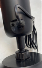 Load image into Gallery viewer, WMT Black Volume Control USB Condenser Gaming Microphone Untested

