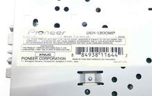 Load image into Gallery viewer, Pioneer Model DEH-1300MP Silver Black CD MP3 Front Car Radio Receiver Not Tested
