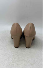 Load image into Gallery viewer, Charles David Womens Arsenal Beige Pointed Toe Slip-On Block Pump Heels Size 8M
