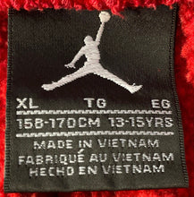 Load image into Gallery viewer, Air Jordan Kids Red Elastic Waist Pockets Pull-On Track Pants Size XL
