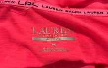 Load image into Gallery viewer, Lauren Ralph Lauren Womens Pink Activewear Long Sleeve Pullover T-Shirt Size M
