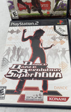 Load image into Gallery viewer, Sony PlayStation 2 Mixed Variety Rhythm Music Video Game 4 Pcs Not Tested
