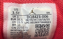 Load image into Gallery viewer, Nike Kids Air Jordan 1 Mid DQ8423-006 Gray Black Red Sneaker Shoes Size 3.5Y
