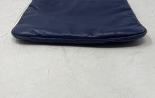 Load image into Gallery viewer, Michael Kors Womens Ludlow Blue Leather Adjustable Strap Studded Crossbody Bag
