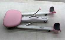 Load image into Gallery viewer, Sean Lee White Pink Adjustable Folding Legs And Ligament Stretching Machine
