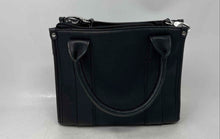 Load image into Gallery viewer, Guess Los Angeles Womens Black Faux Leather Detachable Strap Satchel Handbag
