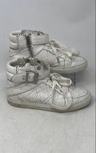 Load image into Gallery viewer, Zadig &amp; Voltaire Mens White Leather Round Toe Lace-Up Sneaker Shoes Size EU 38
