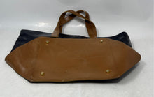 Load image into Gallery viewer, Elle Cieffe Firenze Womens Black Dark Brown Bottom Studs Shoulder Bag
