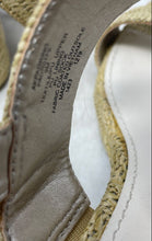 Load image into Gallery viewer, Anne Klein Womens Padrino Beige Open Toe Block Heel Slingback Sandals Size 9M
