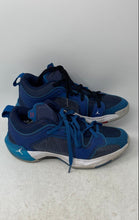 Load image into Gallery viewer, Nike Mens Air Jordan 37 Low Blue Low Top Lace-Up Sneaker Shoes Size 10
