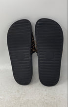 Load image into Gallery viewer, Guess Womens Brown Black Open Toe Slip-On Slide Sandals Size 7M
