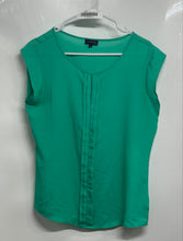 Load image into Gallery viewer, The Limited Womens Green Round Neck Sleeveless Blouse Top Size M
