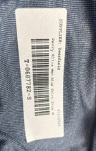 Load image into Gallery viewer, Perry Ellis Mens Blue Regular Fit Collared Short Sleeve Polo Shirt Size Medium
