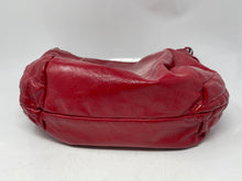 Load image into Gallery viewer, Authentic Furla Womens Red Leather Shoulder Hobo Handbags Stained
