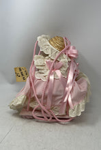 Load image into Gallery viewer, Vintage Collectible Wearing Pink Dress And Hat Plush Teddy Bear Toy
