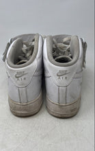 Load image into Gallery viewer, Nike Mens Air Force 1 Mid '07 White Leather Lace-Up Sneaker Shoes Size 12
