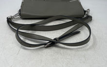 Load image into Gallery viewer, Calvin Klein Womens Mica Gray Adjustable Strap Convertible Crossbody Handbag
