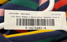 Load image into Gallery viewer, Old Navy Womens Multicolor Knit Long Sleeve Round Neck Blouse Top Size Small
