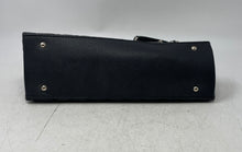 Load image into Gallery viewer, Guess Womens Black Leather Chain Strap Inner Pockets Bottom Studs Tote Bag
