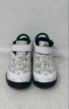 Load image into Gallery viewer, Nike Kids Air Jordan 6 Rings White Green Hook And Loop Sneaker Shoes Size 10C
