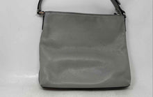 Load image into Gallery viewer, Kate Spade New York Womens Jackson Gray Pebbled Leather Top Zip Crossbody Bag
