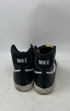 Load image into Gallery viewer, Nike Mens Blazer Mid 77 FD6924-001 Black White Sneaker Shoes Size 12 No Laces
