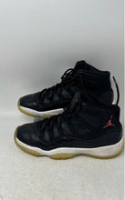 Load image into Gallery viewer, Nike Boys Air Jordan 11 Retro Black Mid Top Lace-Up Sneaker Shoes Size 7Y

