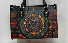Load image into Gallery viewer, Unbranded Womens Multicolor Printed Leather Top Handle Satchel Handbag
