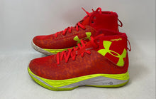 Load image into Gallery viewer, Under Armour Mens Fireshot 1269276-669 Red Green Lace-Up Sneaker Shoes Size 9.5
