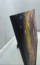 Load image into Gallery viewer, Cosmic Nebula Nirvana Chakra Multicolor Artwork Square Framed Print

