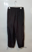 Load image into Gallery viewer, Factorie Mens Black Elastic Waist Drawstring Tapered Leg Cargo Pants Size M

