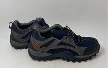 Load image into Gallery viewer, Timberland Pro Mens Mudsill Low Gray Blue Black Lace-Up Hiker Boots Size 11M
