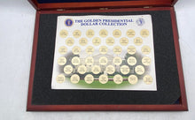 Load image into Gallery viewer, The Golden Presidential Coin Dollar Complete Collection Display Box Only
