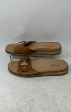 Load image into Gallery viewer, Dr. Scholl's Womens Island Icon Brown Open Toe Slip-On Slide Sandal Size 7.5 M
