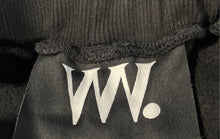 Load image into Gallery viewer, VVV The Brand Unisex Black Cotton Embroidered Logo Drawstring Sweat Shorts Sz S
