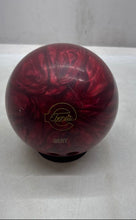 Load image into Gallery viewer, Ebonite Maxim Red Swirl Pattern Drilled Mid Performance Ten-Pin Bowling Ball
