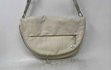 Load image into Gallery viewer, Lululemon Womens Beige Outer Pocket Adjustable Strap Zipper Crossbody Bag

