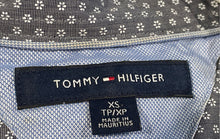 Load image into Gallery viewer, Tommy Hilfiger Mens Gray Printed Collared Long Sleeve Button-Up Shirt Size XS
