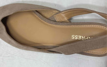 Load image into Gallery viewer, Express Womens Brown Pointed Toe Comfort Slip-On Slingback Flats Size 8
