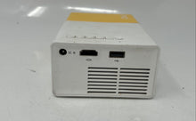 Load image into Gallery viewer, PVO Yellow White LED Built-In Speaker 12V Portable Mini Projector
