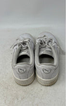 Load image into Gallery viewer, Puma Womens Carina White Leather Lace-Up Sneaker Shoes Size 7.5 No Insoles
